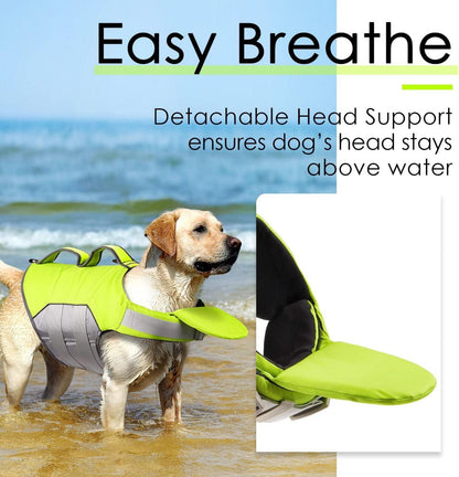 Hund Schwimmweste Rettungsweste mit Reflektierende Lifesaver