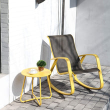 Grand patio Beistelltisch Kaffeetisch Rund Garten Outdoor