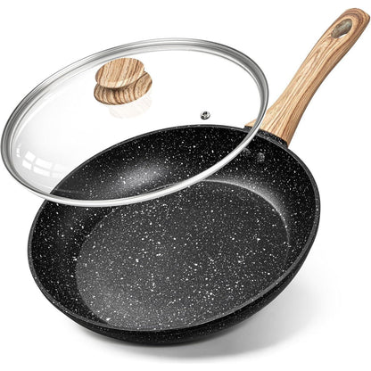 Bratpfanne 20cm mit Deckel, Antihaft-Pfanne aus
