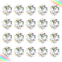 Kristallglaskugel Regenbogenkristall Anhänger 20