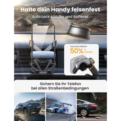 Auto Handyhalterung Schwerkraft – Einhandbedienung für iPhone & Android