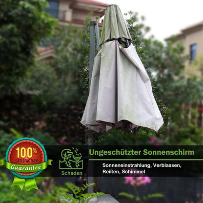 Ampelschirm Schutzhülle 2-4m wasserdicht UV-Anti Winddicht Snowproof