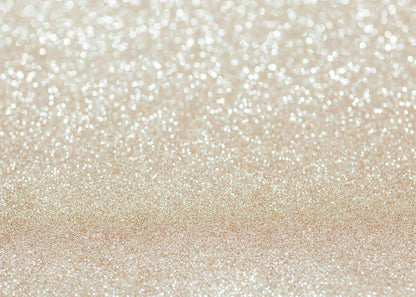 RUINI Fotohintergrund Elfenbein Gold Glitzer Pailletten 2,1m x 1,5m