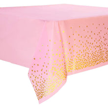 Duocute Rosa Gold Party Tischdecke, Rechteck