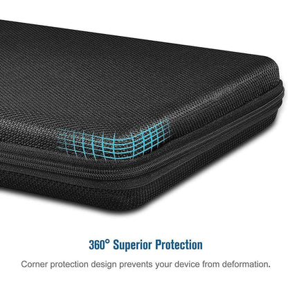 Tablet Tasche mit Organizer für 11 Zoll Geräte - Schwarz