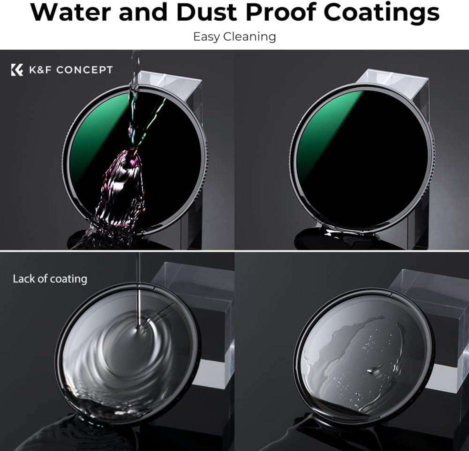 43mm ND1000 Graufilter Slim Neutral Glas 10 Stop Blend ND Filter
