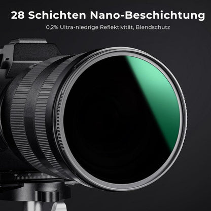 K&F Concept Nano-X 52mm ND1000 Graufilter Slim Neutral