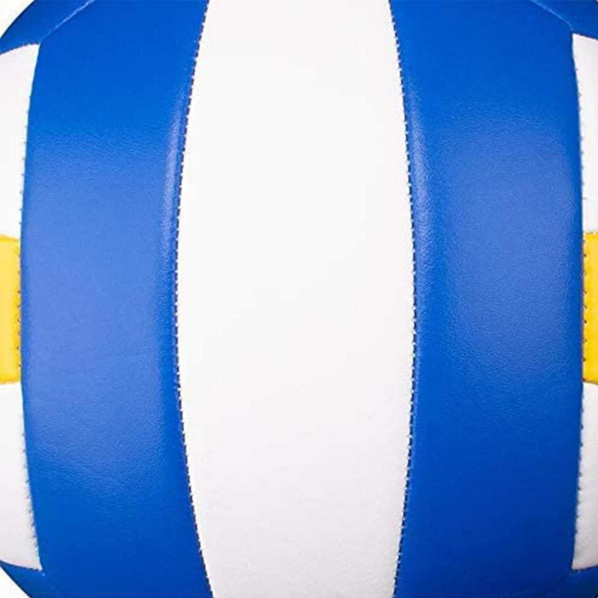Senston Beachvolleyball Soft Touch Größe 5 mit Pumpe Blau