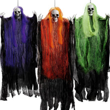 JOYIN Halloween Sensenmann Deko Set 3 Stück 90 cm Gruselig