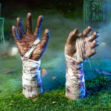 JOYIN Halloween Zombie-Arme Rasenpfähle Gruselige