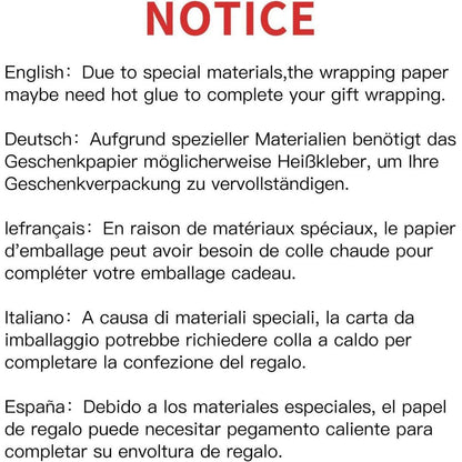 Navy Matte Geschenkpapier - Einfarbiges Perlglanzpapier - 76