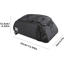 Fahrradtasche 7L Satteltasche Gepäckträger Mountainbike