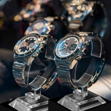 Acryl Uhrenhalter Set 4 Stück Herren Damen Display Ständer