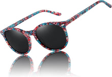 Polarisierte Retro UV400 Sonnenbrille Vintage Acetat Rahmen 1230
