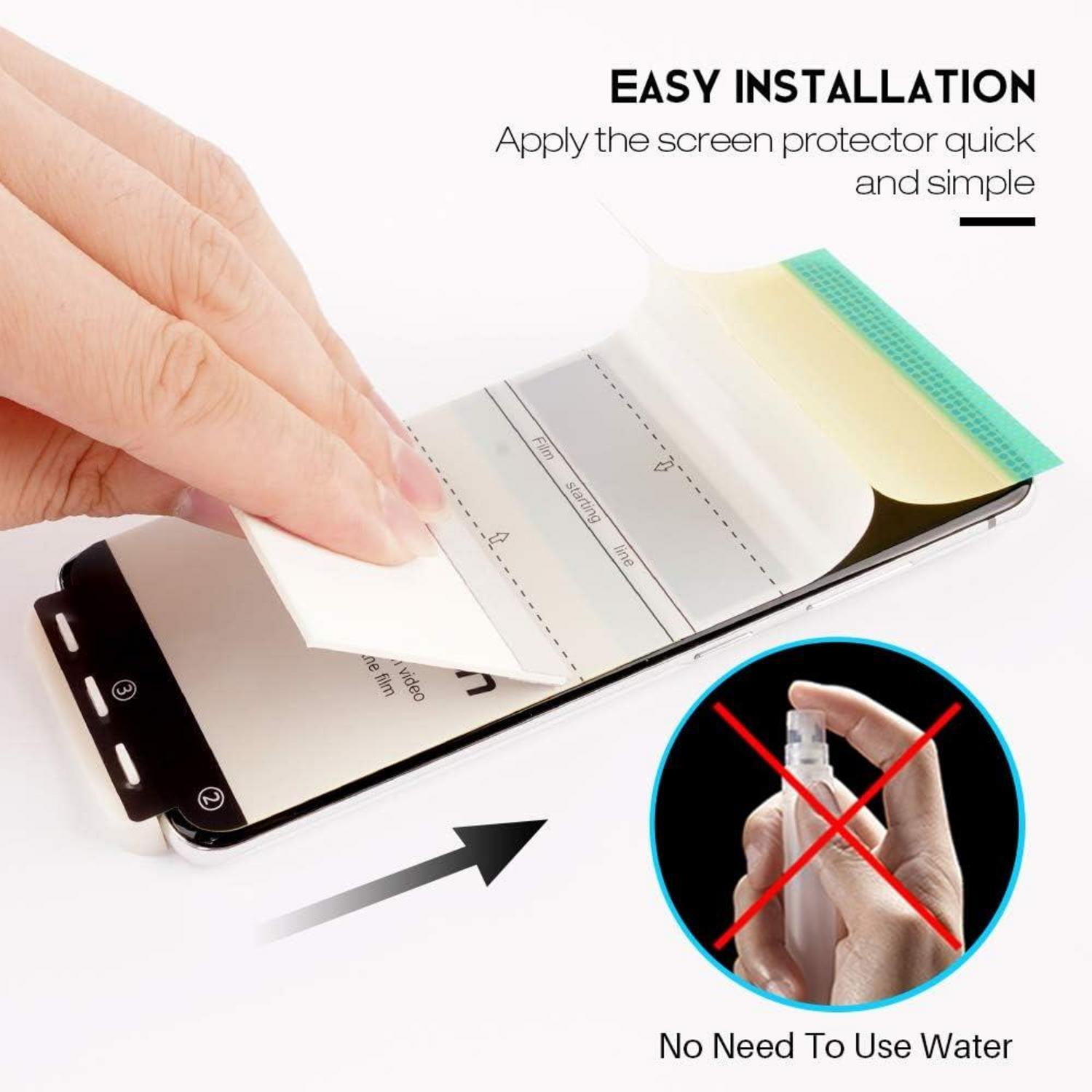 Schutzfolie Samsung Galaxy Note 20 Ultra Kamera Fingerabdruck Weich TPU Vollabdeckung