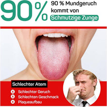 Zungenreiniger Edelstahl Zungenschaber 2 Stück Mundpflege