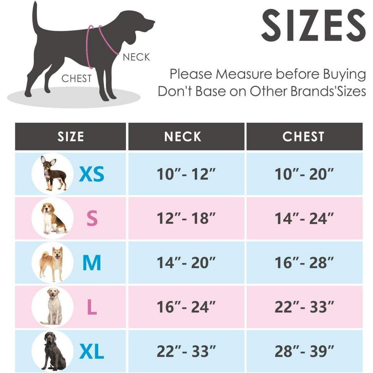 PHOEPET Anti-Zieh-Hundegeschirr Königsblau XS
