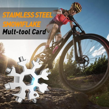 18-in-1 Schneeflocken Multi-Tool – Geschenk für Männer & DIY