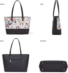YTL Damen Handtasche Tote Schultertasche Shopper Set