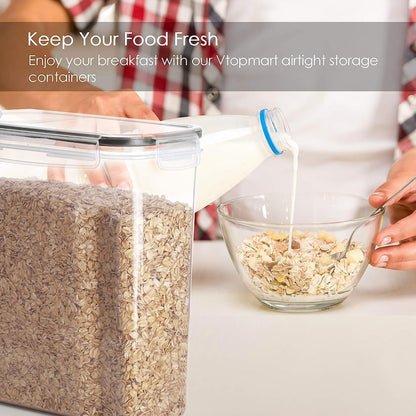 Vtopmart 4L Vorratsdosen Set, Müsli Schüttdose