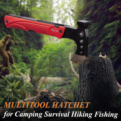 Camping Multitool Beil Geschenke für Männer 14 in 1 Axt