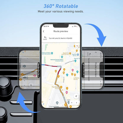 KFZ Handyhalterung 360° drehbar für iPhone & Galaxy