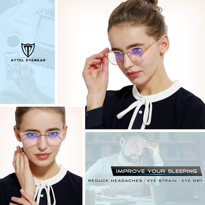 Blaulichtfilter Computerbrille UV Blockieren Gaming Brille
