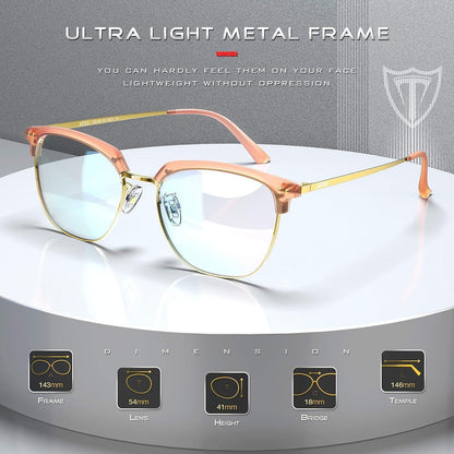 Blaulichtfilter Computerbrille UV Blockieren Gaming Brille