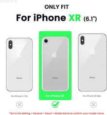 ORNARTO iPhone XR Silikon Case Ultra Dünn Flüssig Handyhülle