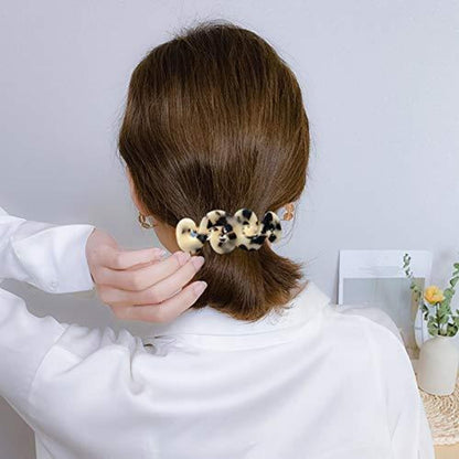2 Stück Französisch Retro Haarspangen Damen