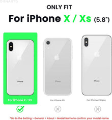iPhone XS/X Silikon Case Ultra Dünn Weinrot 5,8 Zoll Hülle