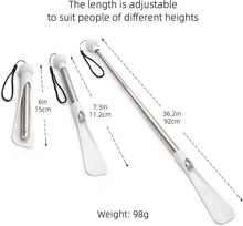Teleskop Schuhlöffel Ausziehbar 92cm Aluminium