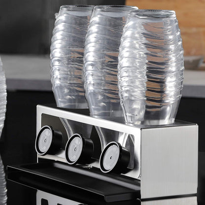 Flaschenhalter für SodaStream Premium Abtropfständer aus