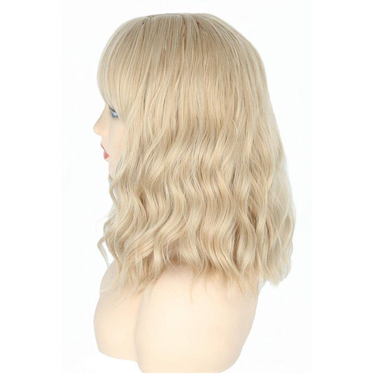 Blond Bob Locken Perücke Damen – Hitzebeständig & Cosplay-Ready