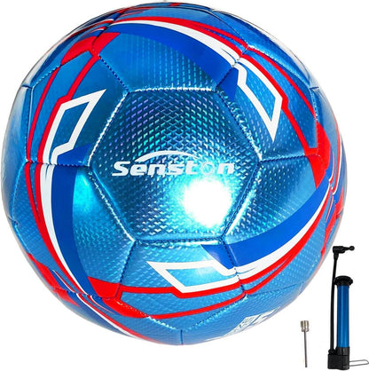 Offizieller Senston Fußball mit Ball Pumpe für Training und Wettkampf