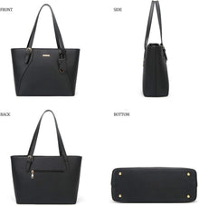 Damen Handtasche Tote Schultertasche Umhängetasche Geldbörse
