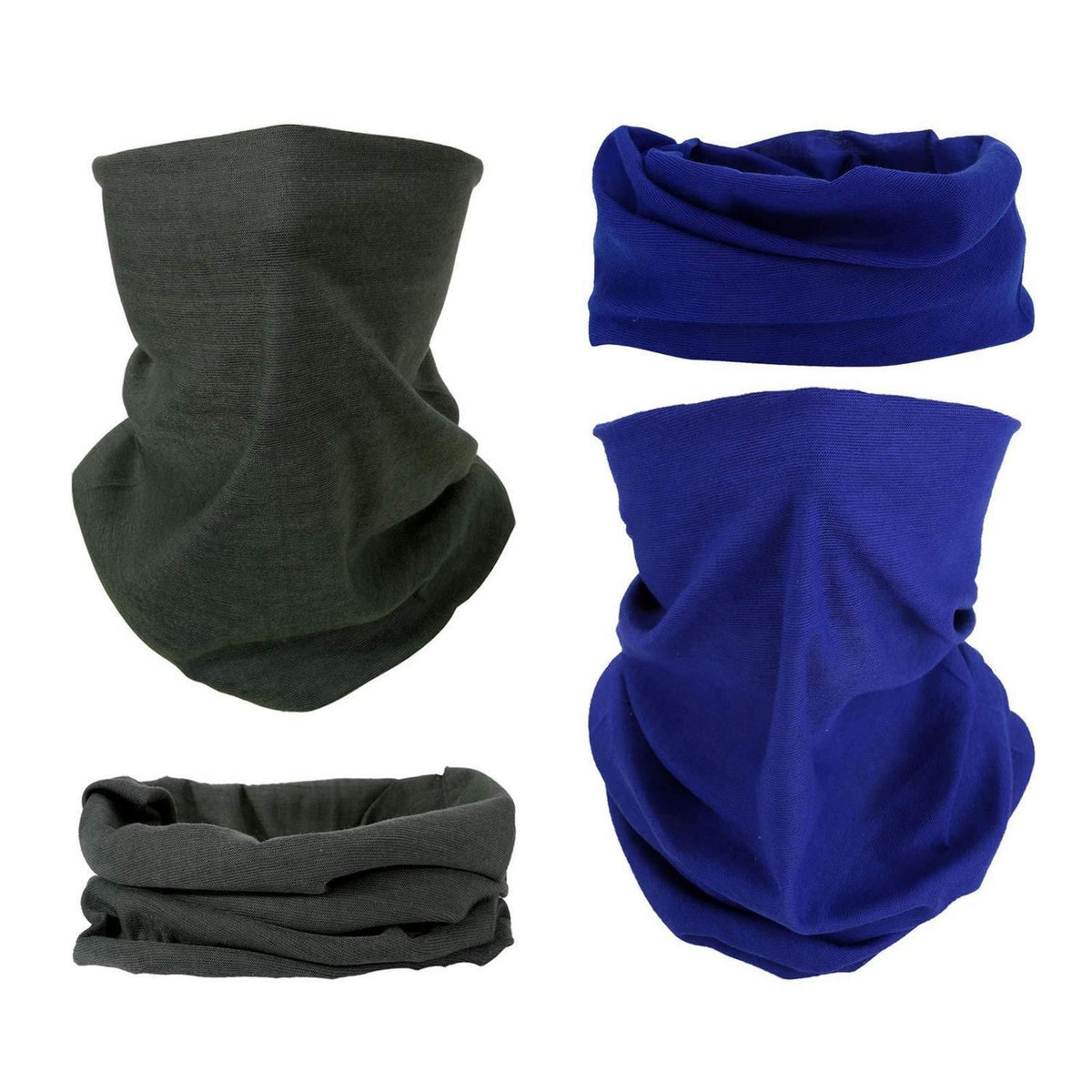 Multifunktionstuch Sport Sturmmaske Schwarz – Einheitsgröße