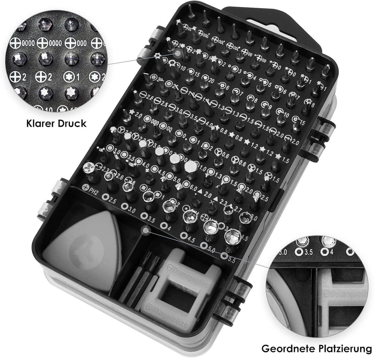122-in-1 Mini Präzisions Schraubendreher Set Torx T2 T5 T6 T8 T9 iPad Reparatur