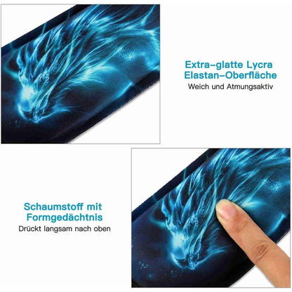 Ergonomisches Mauspad & Handballenauflage Set, rutschfest, waschbar