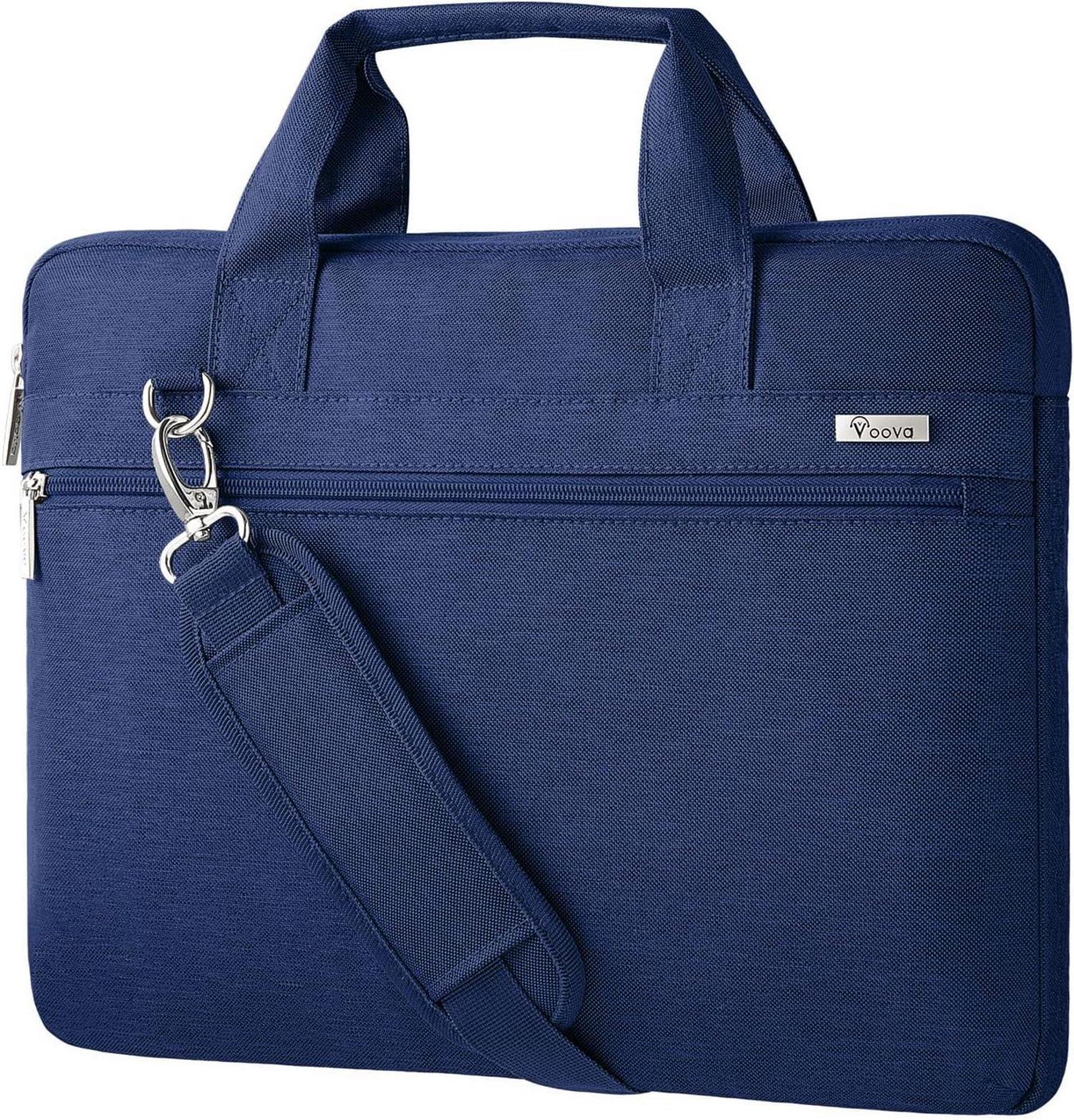 Voova Laptoptasche 360°Schutz Wasserdicht Stoßfest Umhängetasche Apple