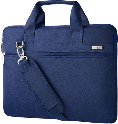 Voova Laptoptasche 360°Schutz Wasserdicht Stoßfest Umhängetasche Apple
