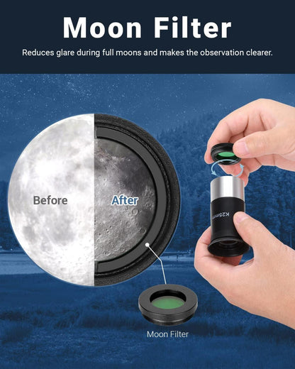 Teleskop Astronomie 36070 mit Stativ und 70mm Linse