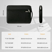 Voova Laptop Hülle 14 Zoll Schwarz Schutzhülle für MacBook