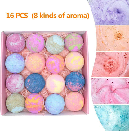 Badebomben Geschenkset für Frauen 16x60g Luxuriöse