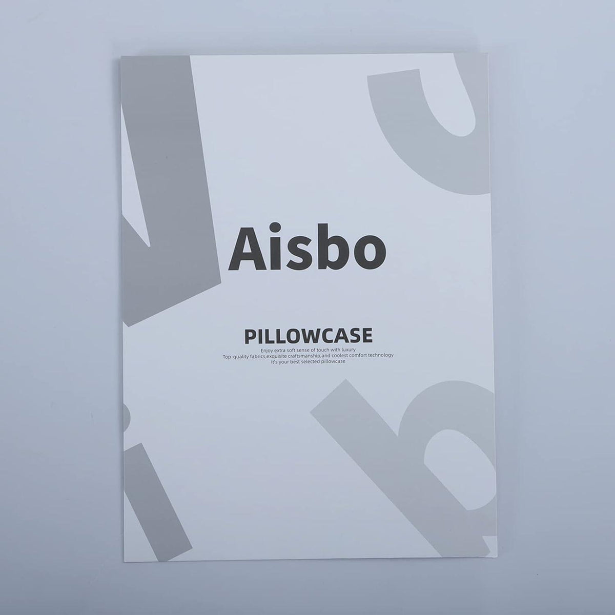 Aisbo Kissenbezug 80x80 Hellgrau 2er Set Mikrofaser Reißverschluss
