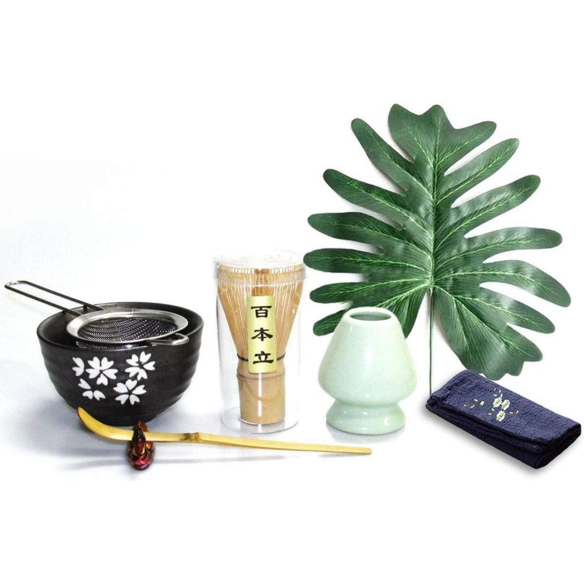 Japanisches Matcha Tee Set – 7-teilig für Teezeremonie