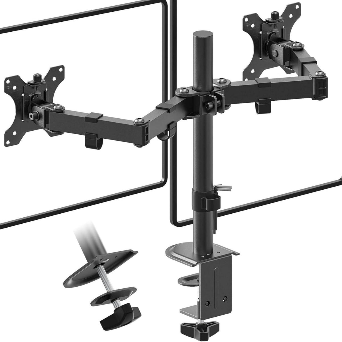 Monitor Halterung für 13-32 Zoll Flach Curved Bildschirm mit VESA