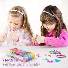 Heatigo Loom Bänder Set 1600 Loops Gummis Armbänder Starter