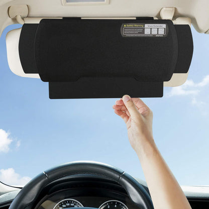 Auto Visier Sonnenschutz Verlängerung Schwarz