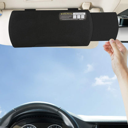 Auto Visier Sonnenschutz Verlängerung Schwarz